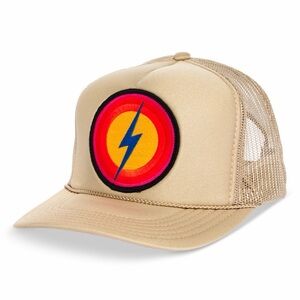 Aviator Nation Bolt Bullseye Vintage Low Rise Trucker Cap